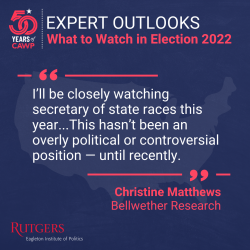 I’ll be closely watching secretary of state races this year...This hasn’t been an overly political or controversial position — until recently.